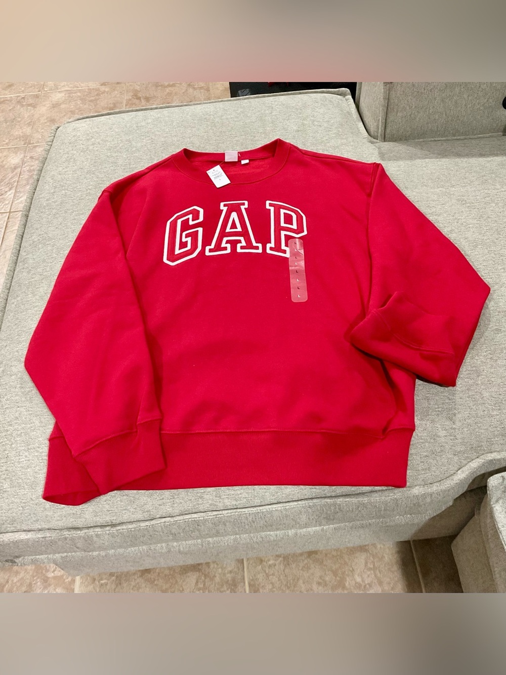 GAP Red Crewneck Sweatshirt - NWT